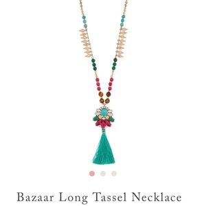 C+I Bazaar Long Tassel Necklace